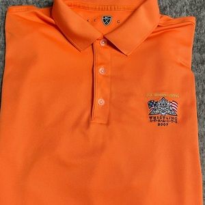 Nike Golf Dri Fit Mens Large PGA Collared Short Sleeve Polo Shirt